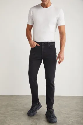 Antoni Men Tapered Fit Pipe Tota Thick textured flexible structure Magic denim denim jeans anthracite jeans