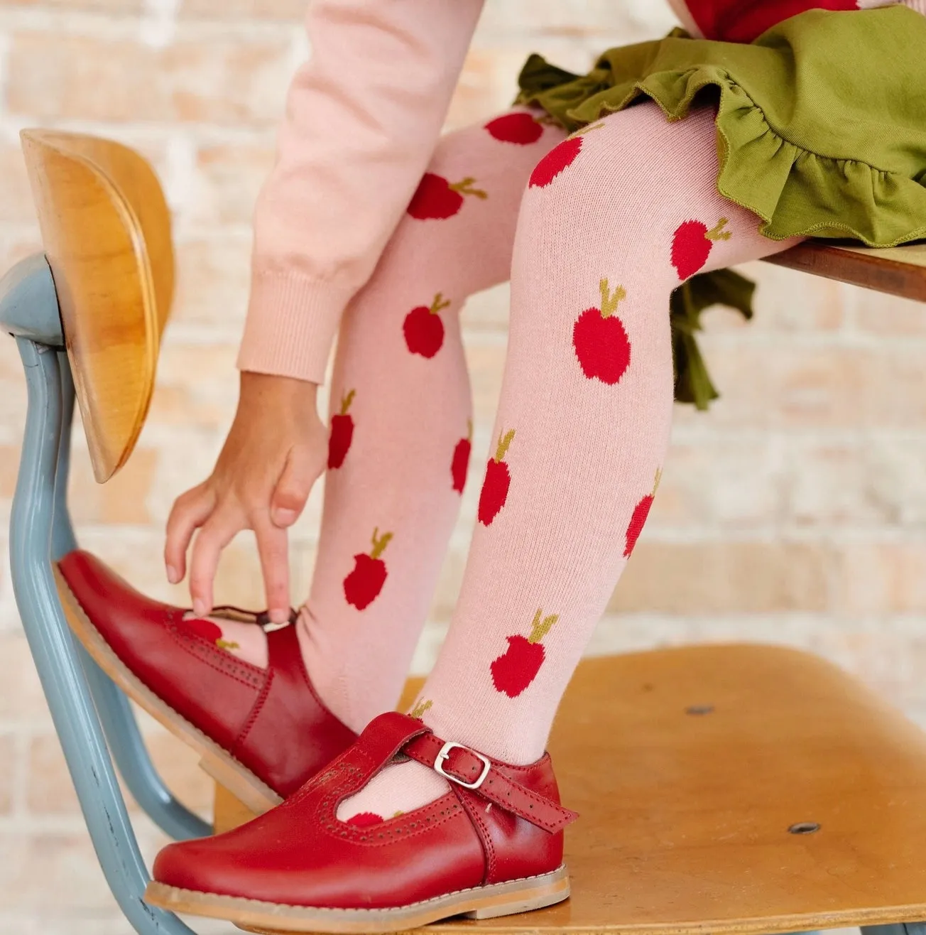 Apple Knit Tights (3-4Y)