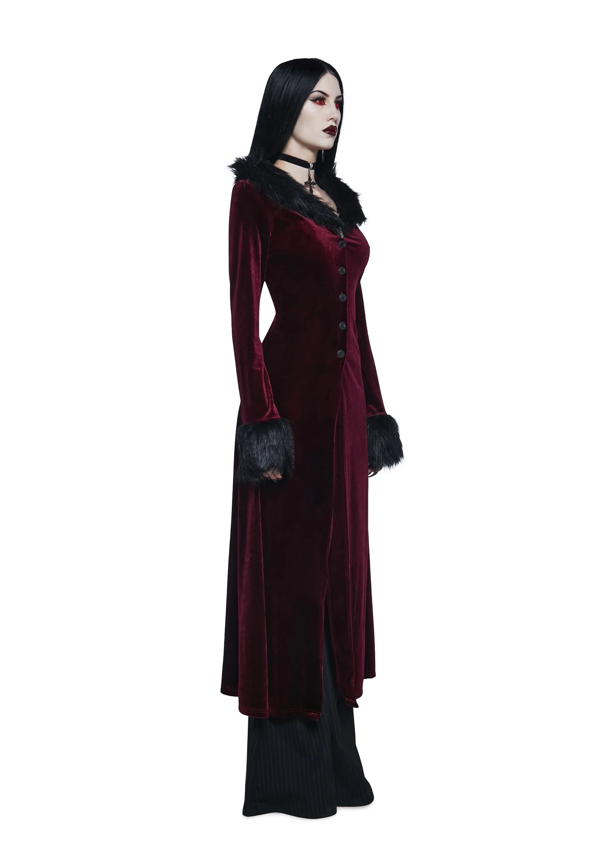 Ashes Of Despair Velvet Duster