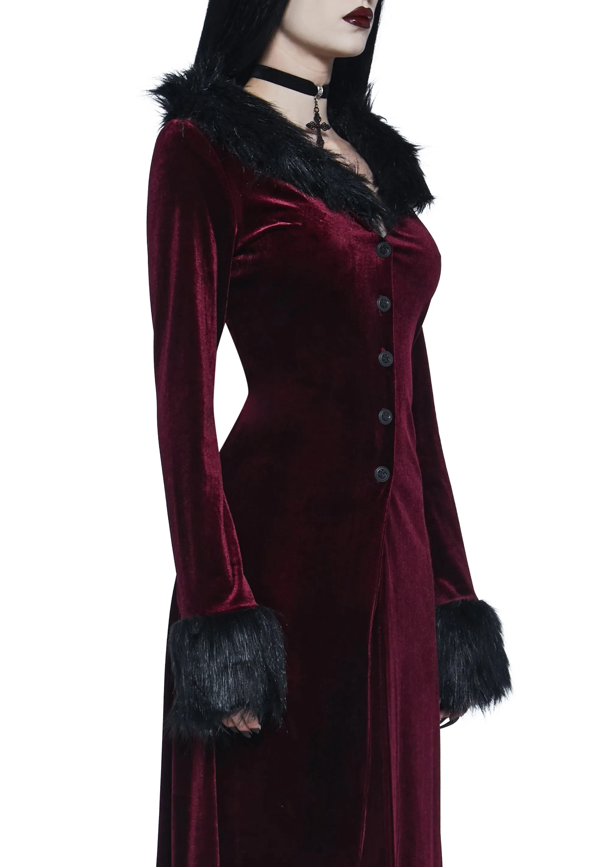 Ashes Of Despair Velvet Duster