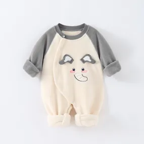 Baby fall cartoon cute crawl suit baby onesie