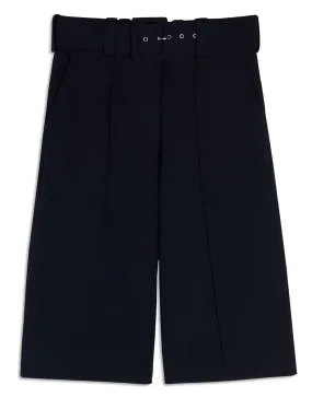 Belted Jersey Culottes