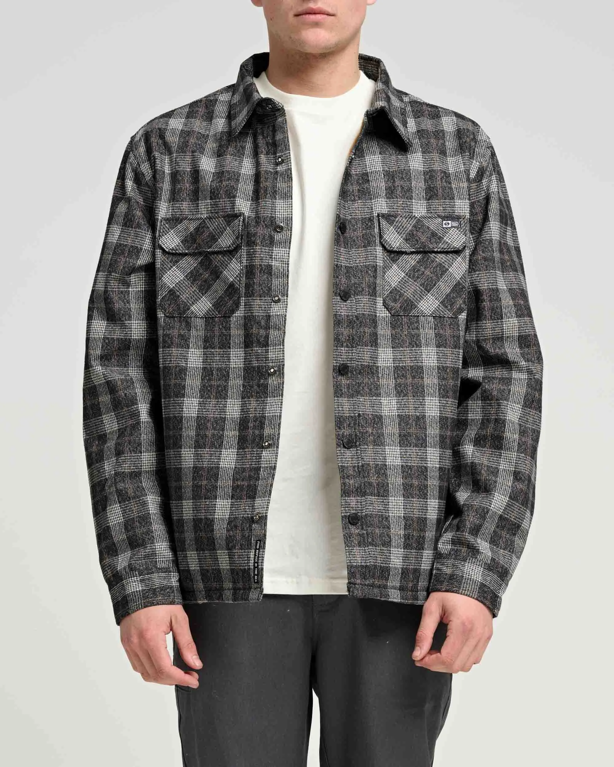 Boatyard 2.0 Tech Shacket - Black