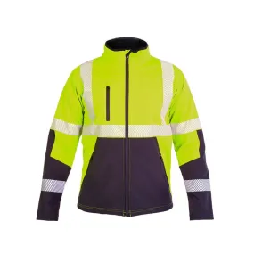 Chaqueta Hardwork Softshell Oklan Amarillo Fluor