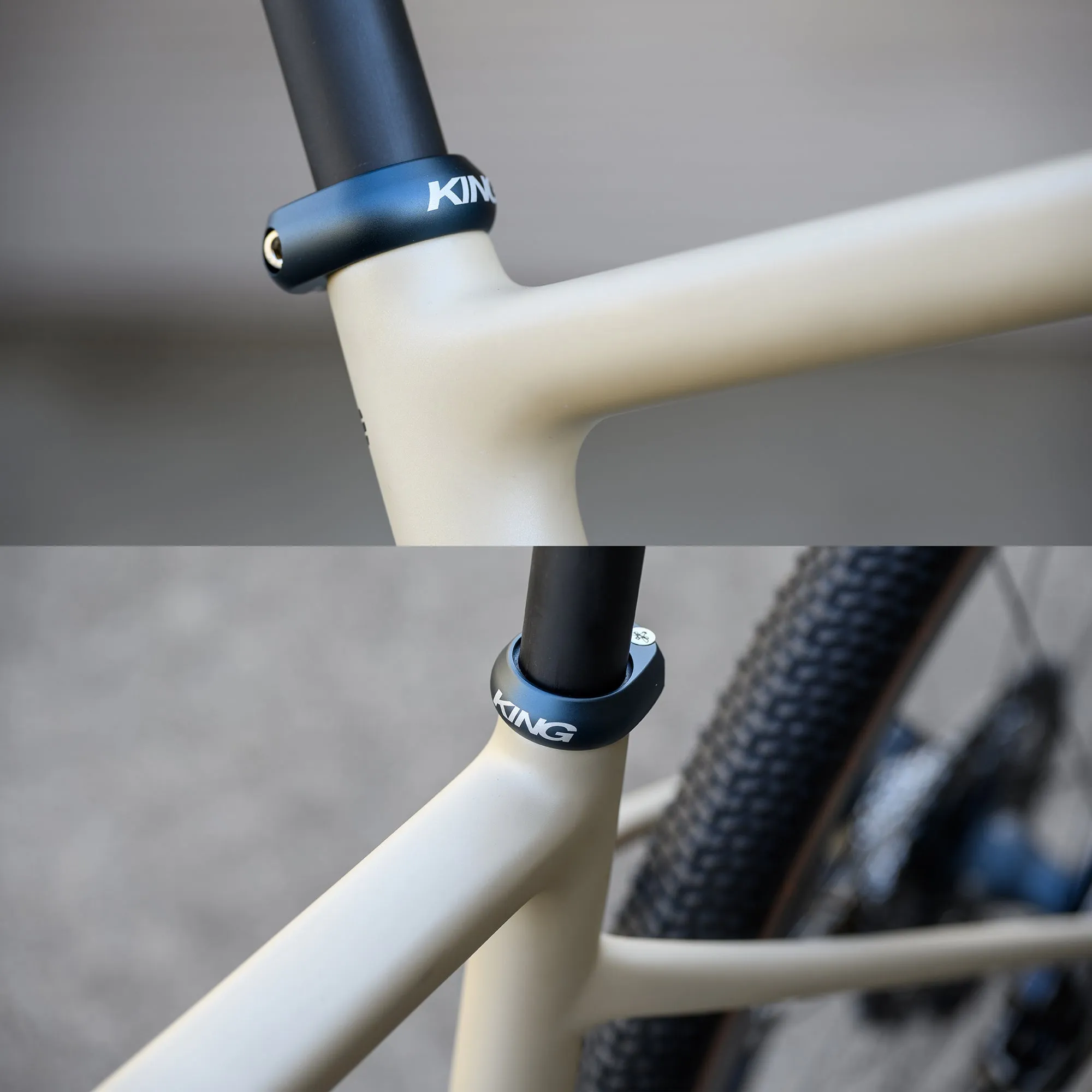 Chris King Seatpost Collar - Matte Turquoise