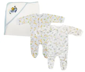 Closed-toe Sleep & Play (pack Of 3 ) Nc_0721m