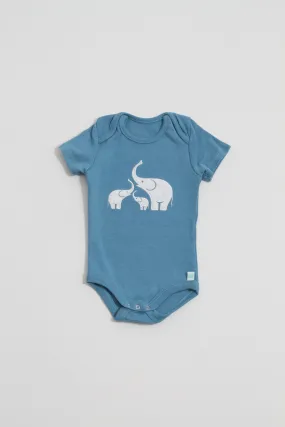 Coastal Blue Elephant Bodysuit