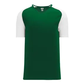 Dryflex V-Neck Pullover Forest-White Jersey
