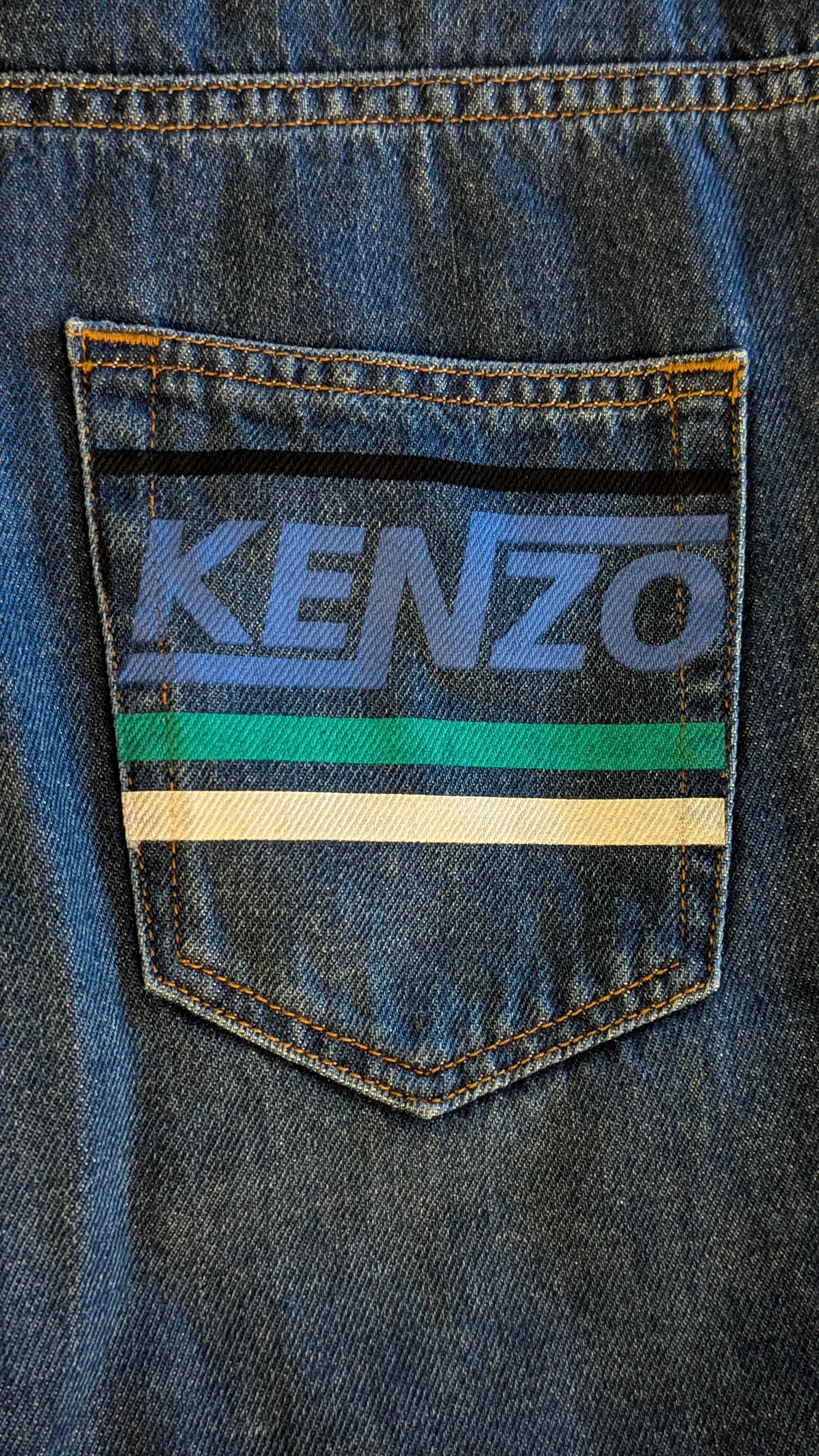 Kenzo Blue Denim Jeans