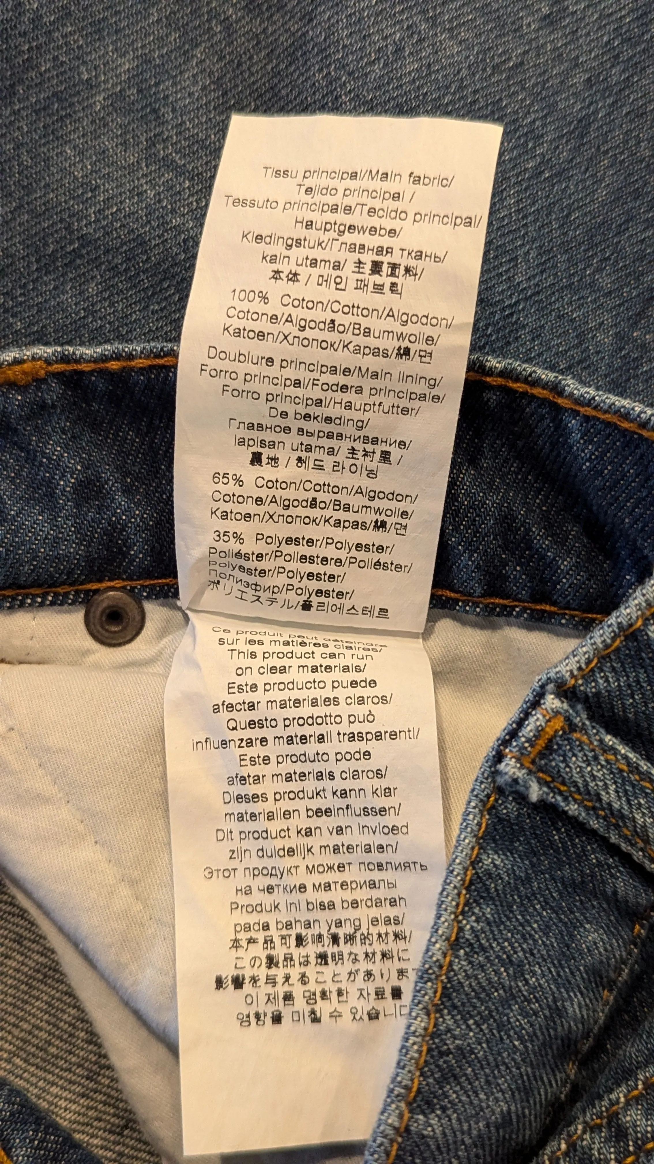 Kenzo Blue Denim Jeans