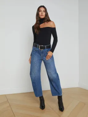 L'AGENCE - Jean Cody Barrel Leg
