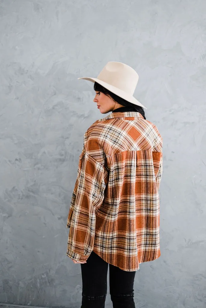 LIVING FREE BEAUTY - Original In Full Support Plaid Top