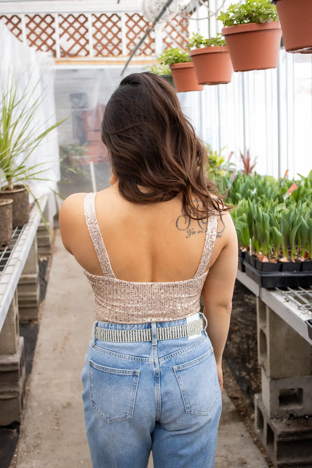 Lucia Sequin Bodysuit