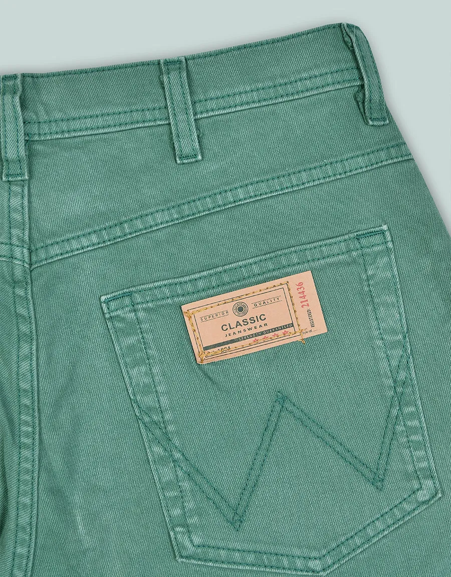 Men's Denim Jeans Pent - Green
