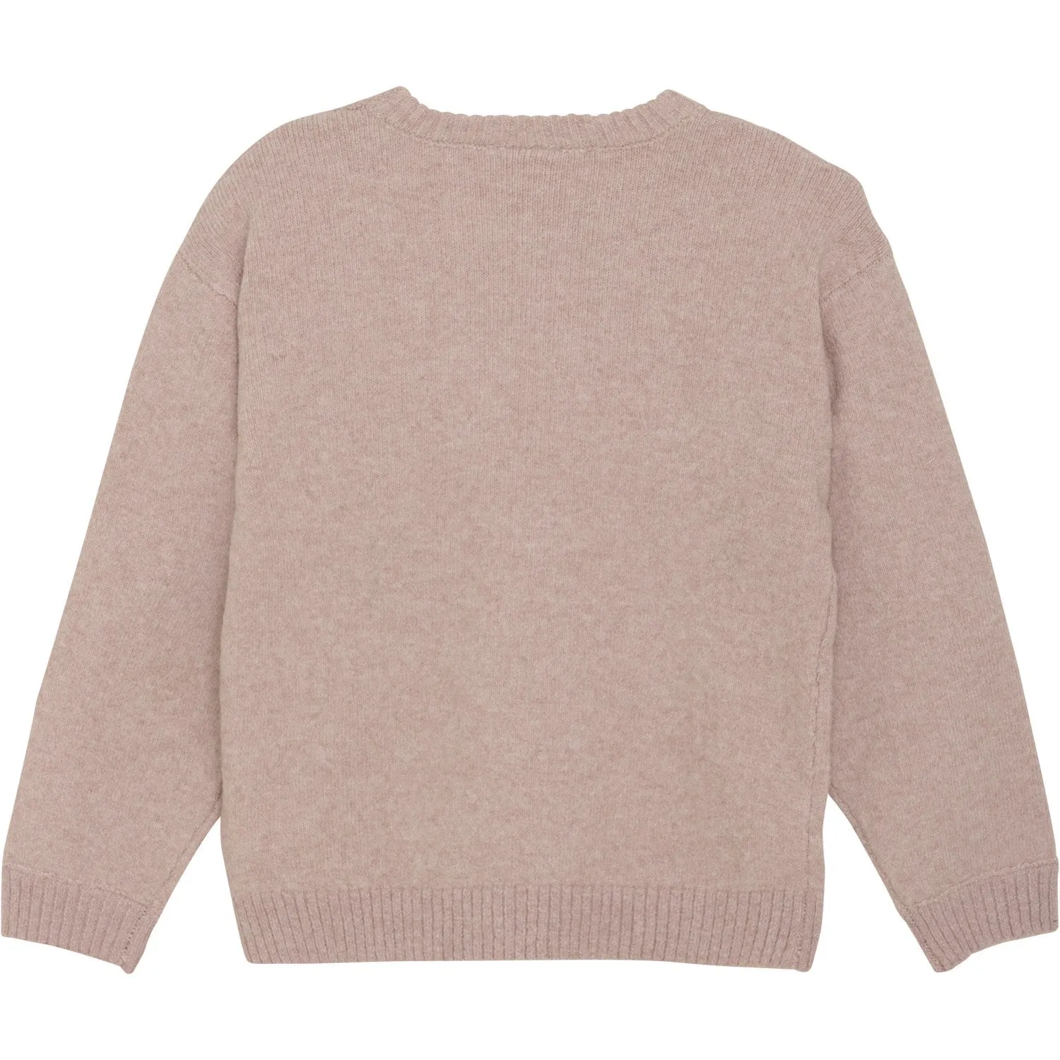 Minymo Pale Mauve Pullover Knit Blouse