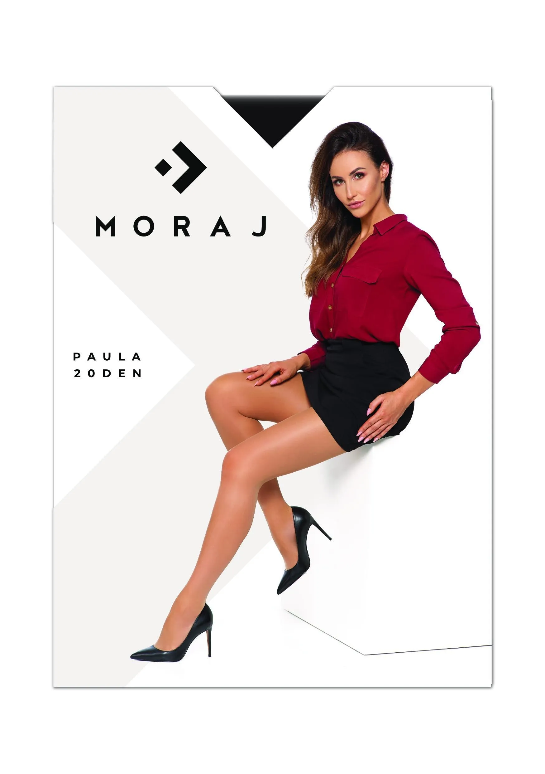 Moraj Women's Beige 20 Denier Lycra Tights | PAULAM-BE