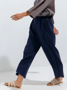 NAVY SUMMER TERRY CULOTTES