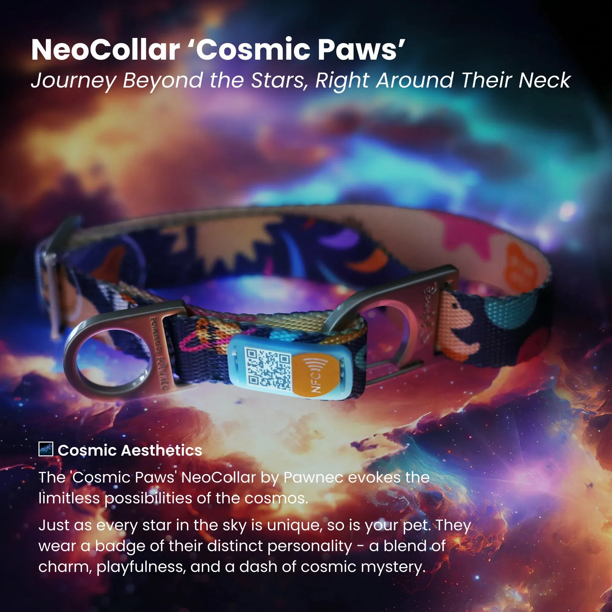 NeoCollar 'Cosmic Paws'