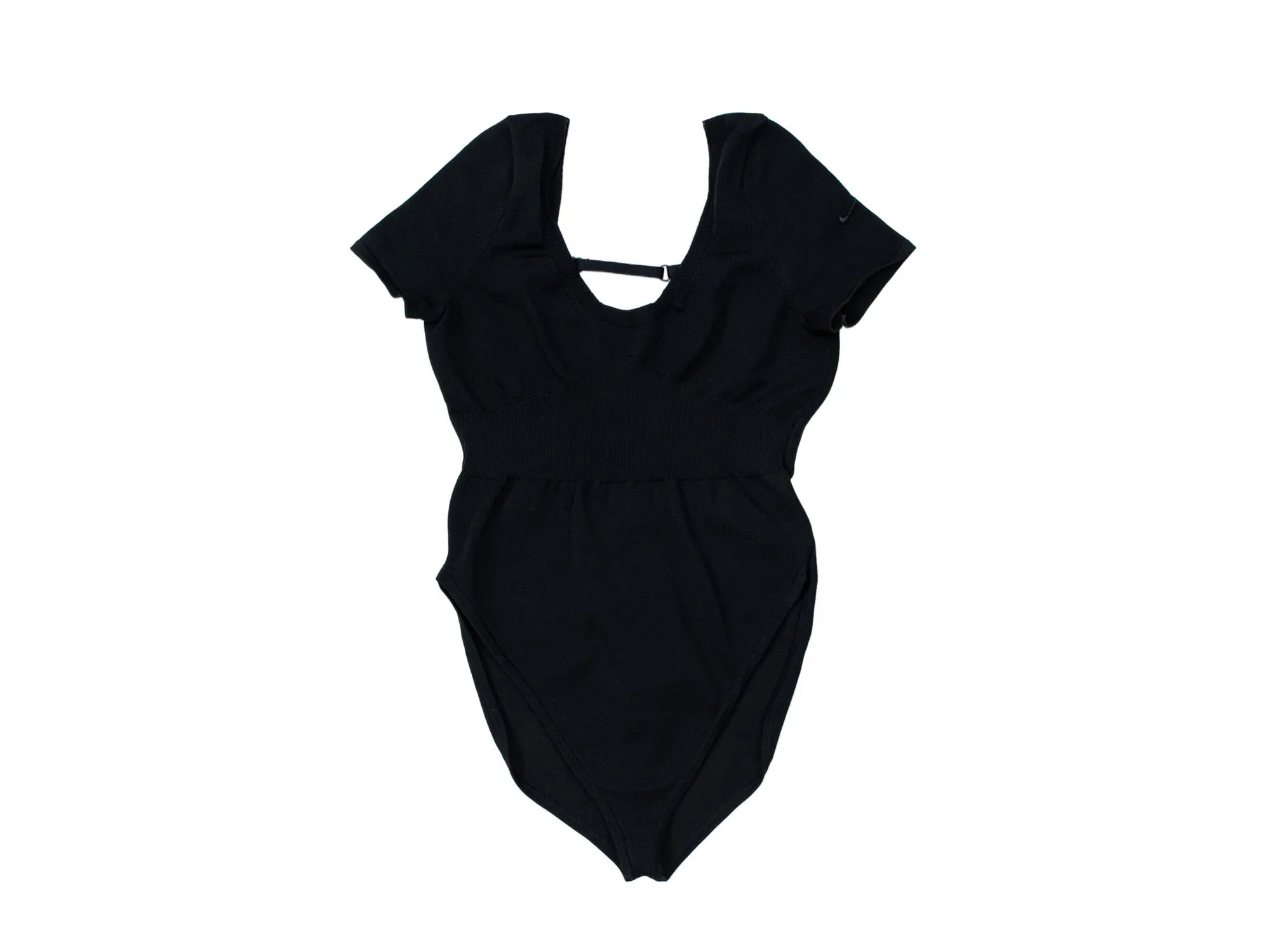 Nike Women's Chill Knit Sweater Bodysuit 'Black'