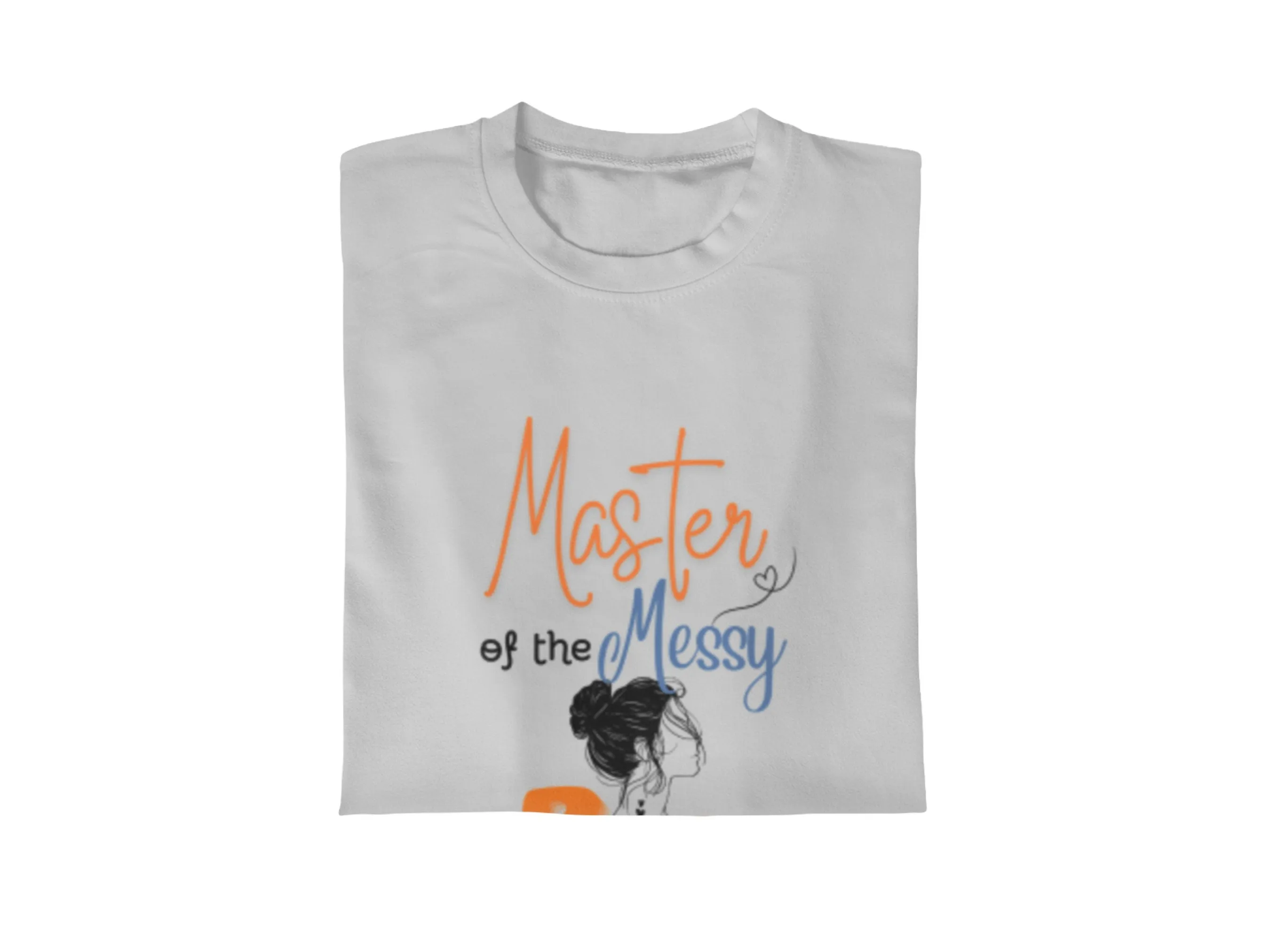 Personalized Baby Grow with Master of the Messy Bun Text for Baby Girls