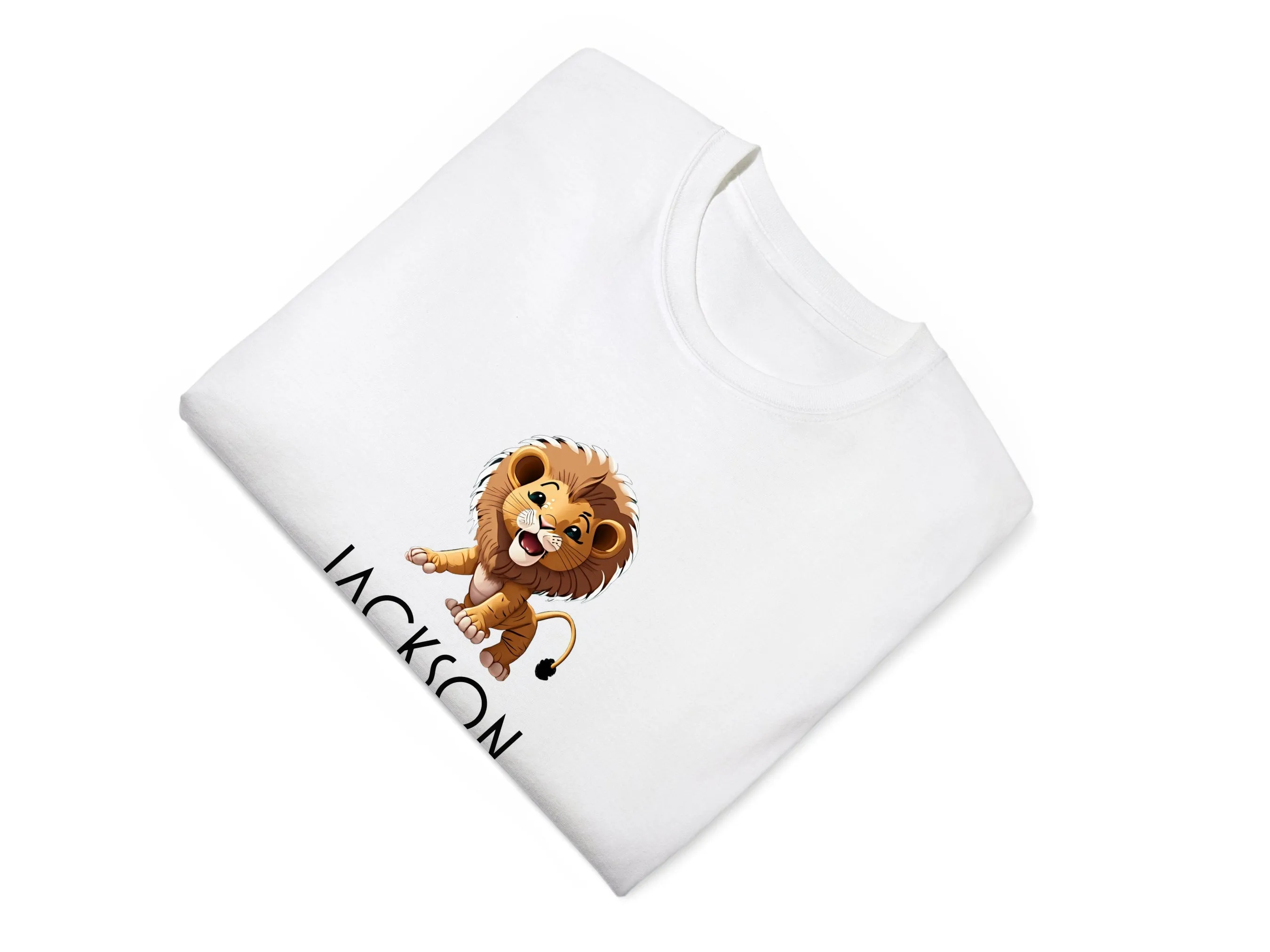 Personalized Name Long Sleeve Bodysuit for Baby Boys in White, Featuring a 'Born to Roar'