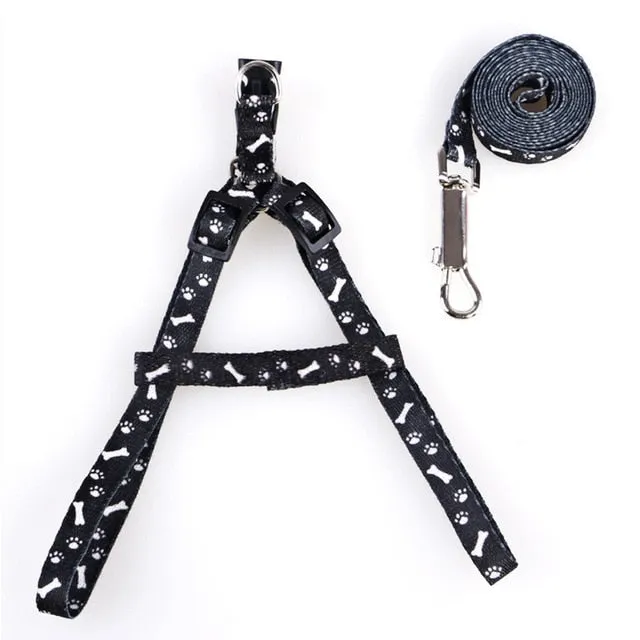 Pet Dog Harness Adjustable Pet Leashes Puppy Collar for Small Dogs Cat Harness Medium Dog