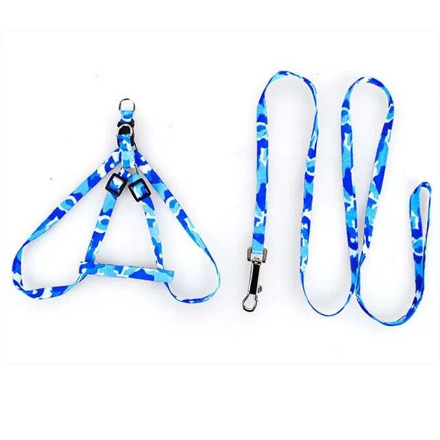 Pet Dog Harness Adjustable Pet Leashes Puppy Collar for Small Dogs Cat Harness Medium Dog