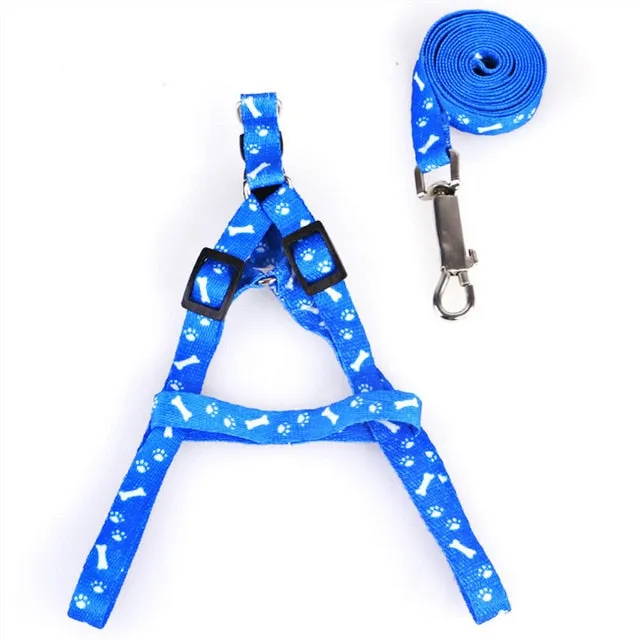 Pet Dog Harness Adjustable Pet Leashes Puppy Collar for Small Dogs Cat Harness Medium Dog