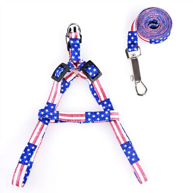 Pet Dog Harness Adjustable Pet Leashes Puppy Collar for Small Dogs Cat Harness Medium Dog