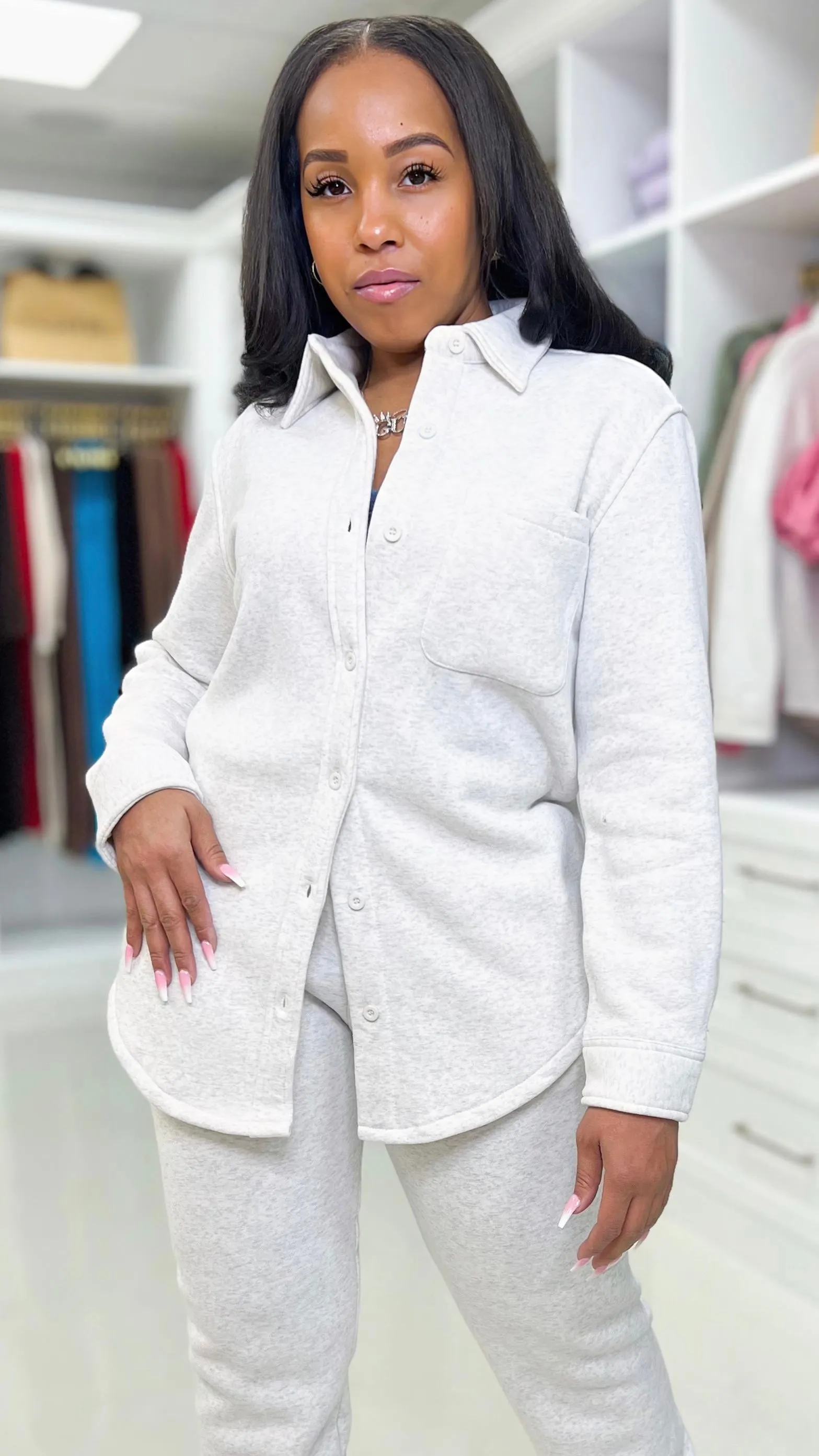 Plush Fleece Shacket