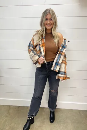 Prettiest in Plaid Shacket