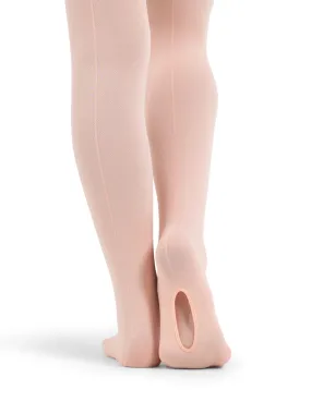 Pro Mesh Convertible Backseam Tights #9C by Capezio (Child)
