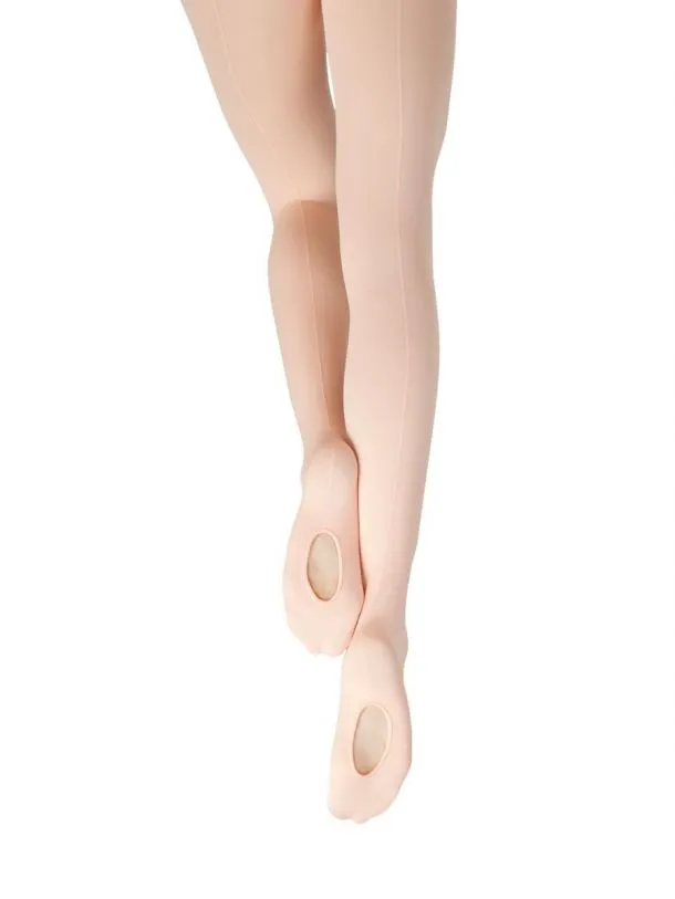 Pro Mesh Convertible Backseam Tights #9C by Capezio (Child)
