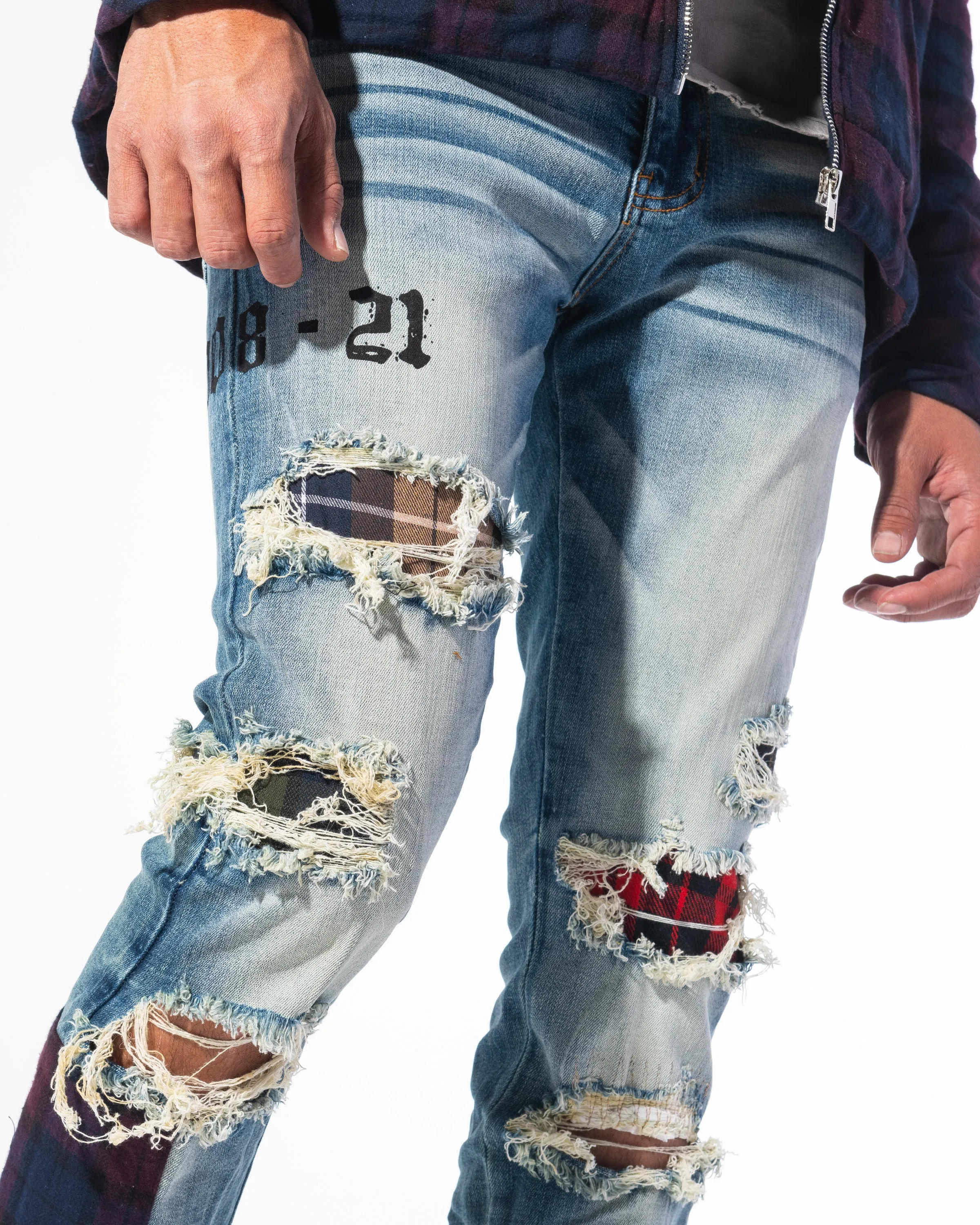 "VANDAL" DENIM (INDIGO WASH)