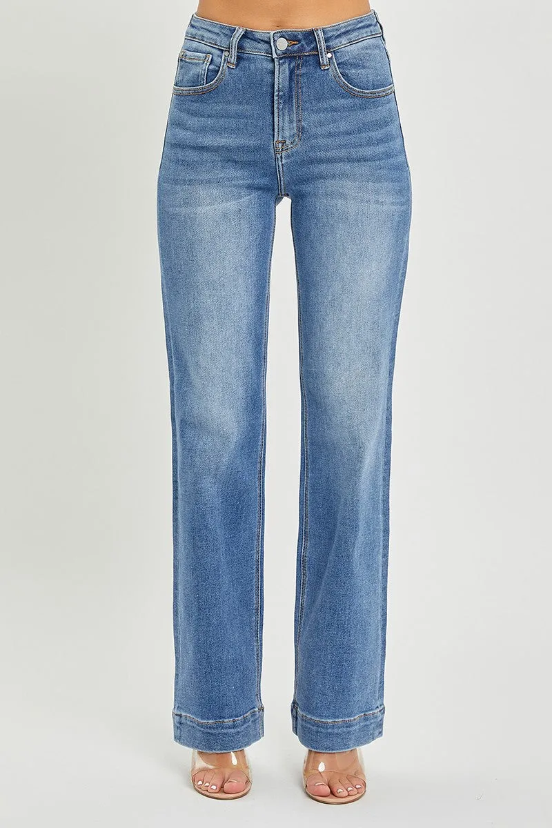 Risen Jeans - High Rise Straight Jeans - RDP5444