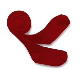 Rouge Carmin- Louise Ribbed Collegien Tights