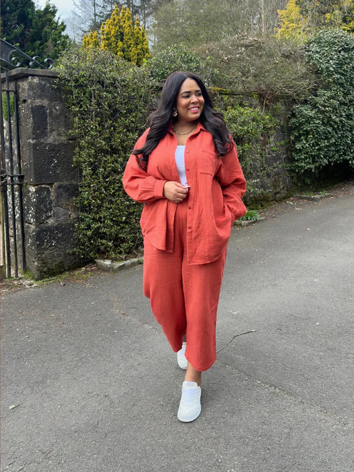 Shirt, Shorts & Culottes Bundle - Deborah, Jenny & Maisie - Rust