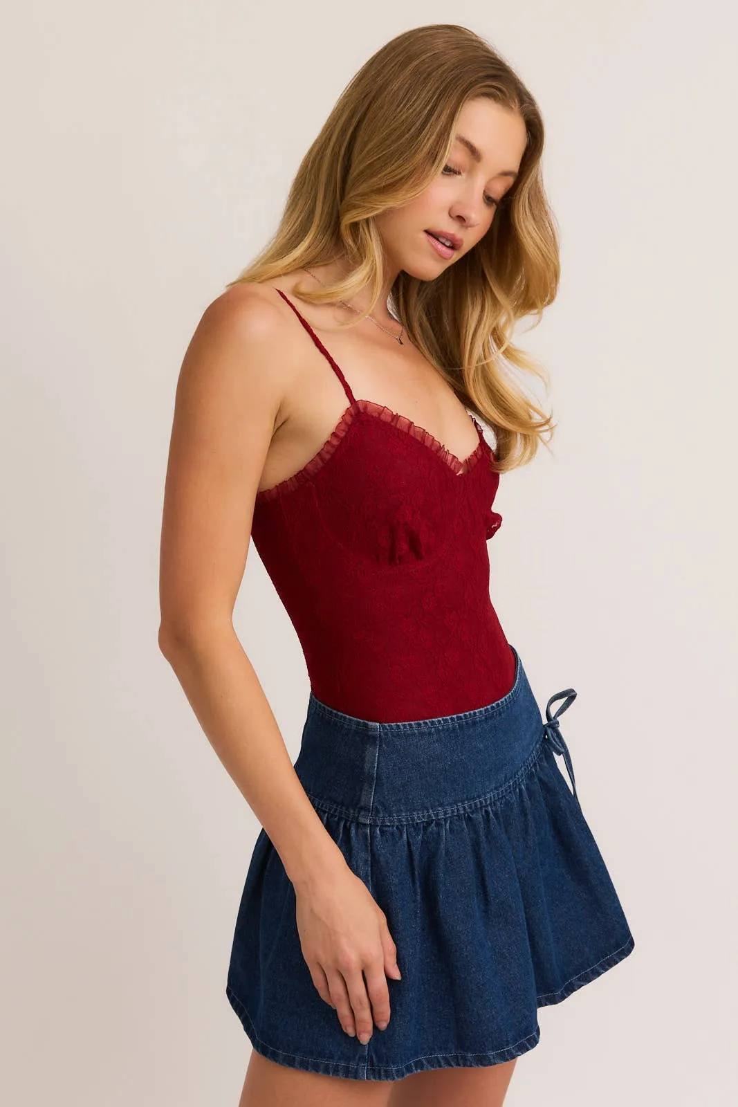 SPAGHETTI MESH BODYSUIT