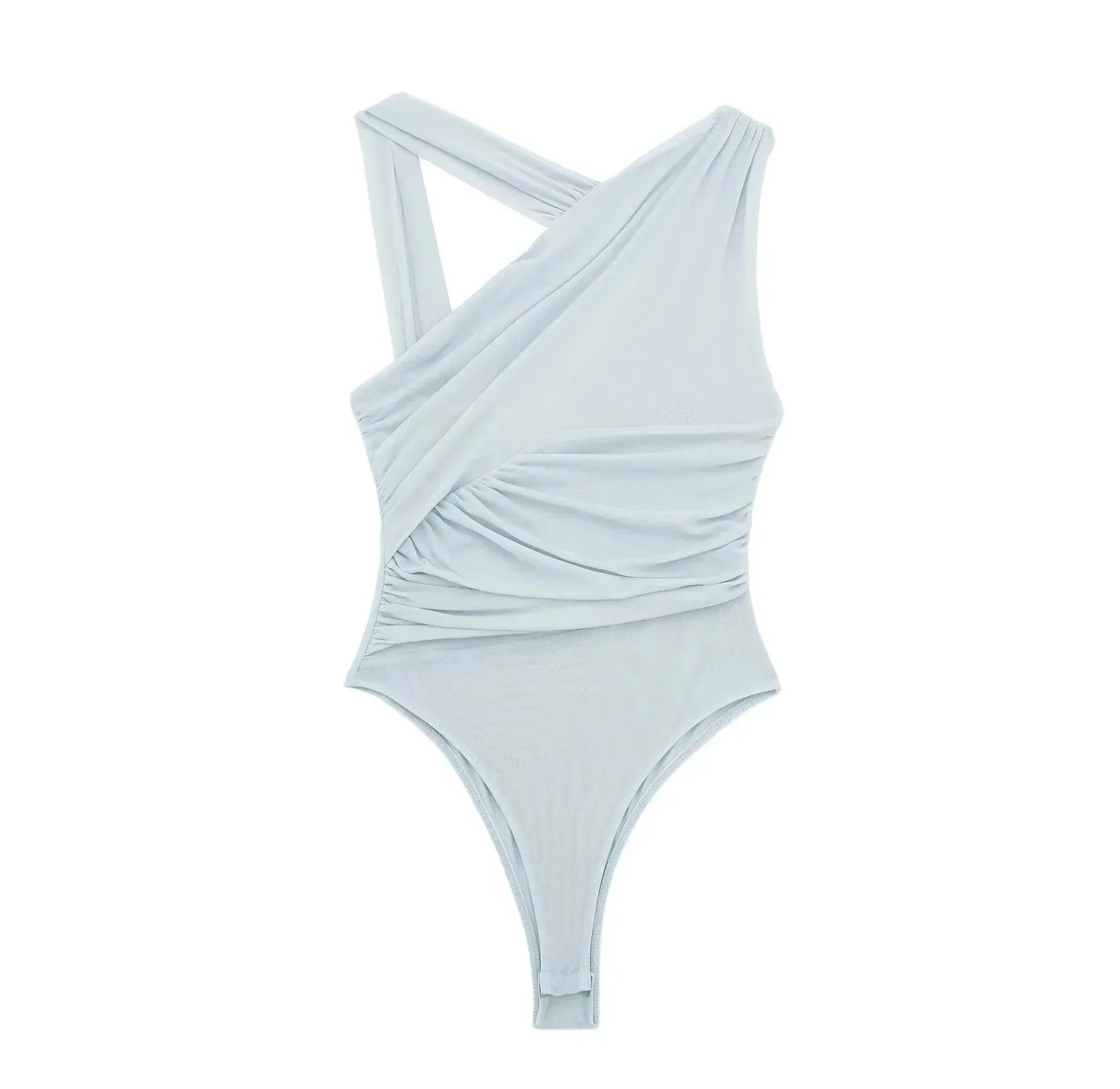 Stefanie Leopardenmuster-Bodysuit | Sommer ärmelloser schlanker bedruckter Damenbodysuit