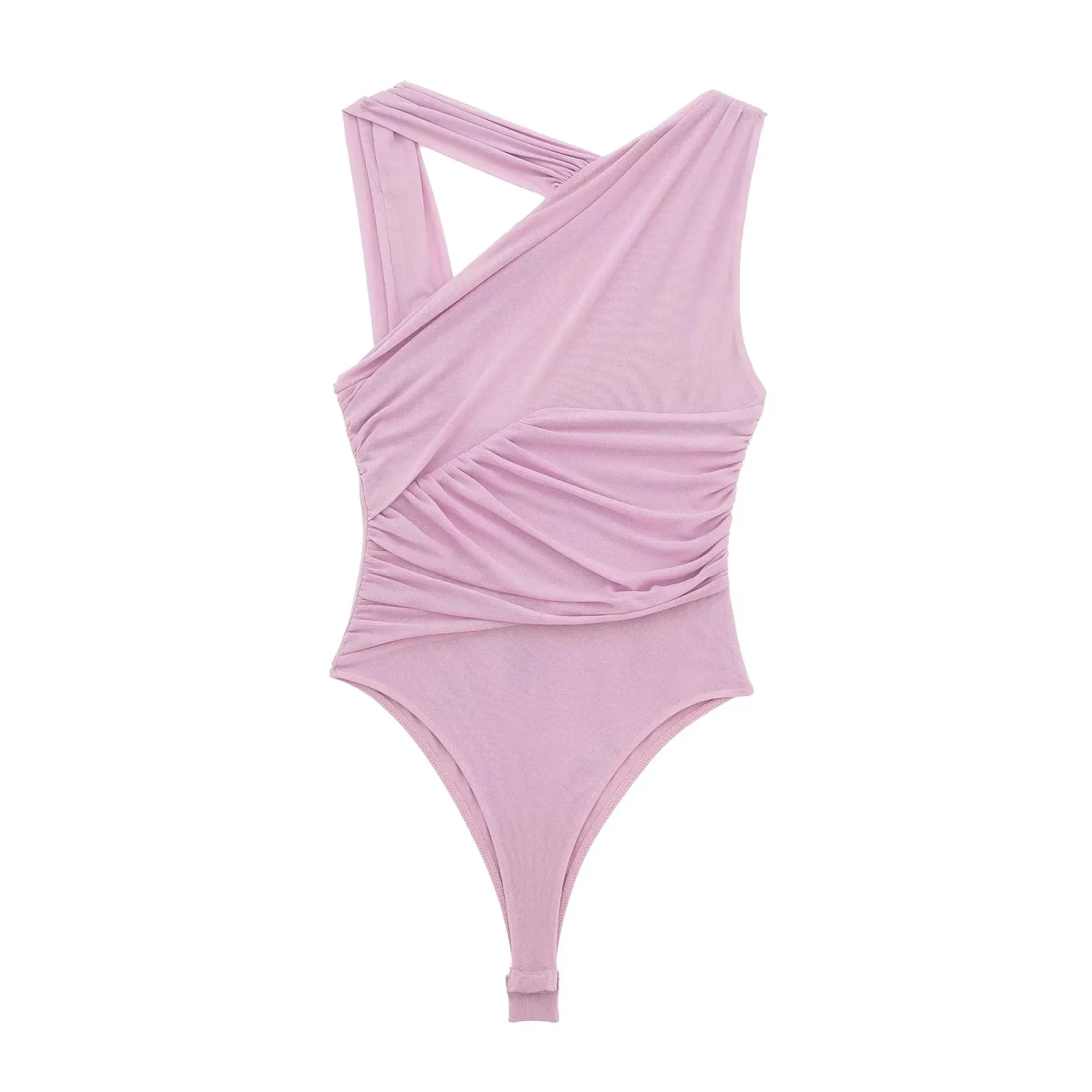 Stefanie Leopardenmuster-Bodysuit | Sommer ärmelloser schlanker bedruckter Damenbodysuit