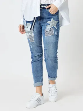 STELLA PATCH DENIM JEAN