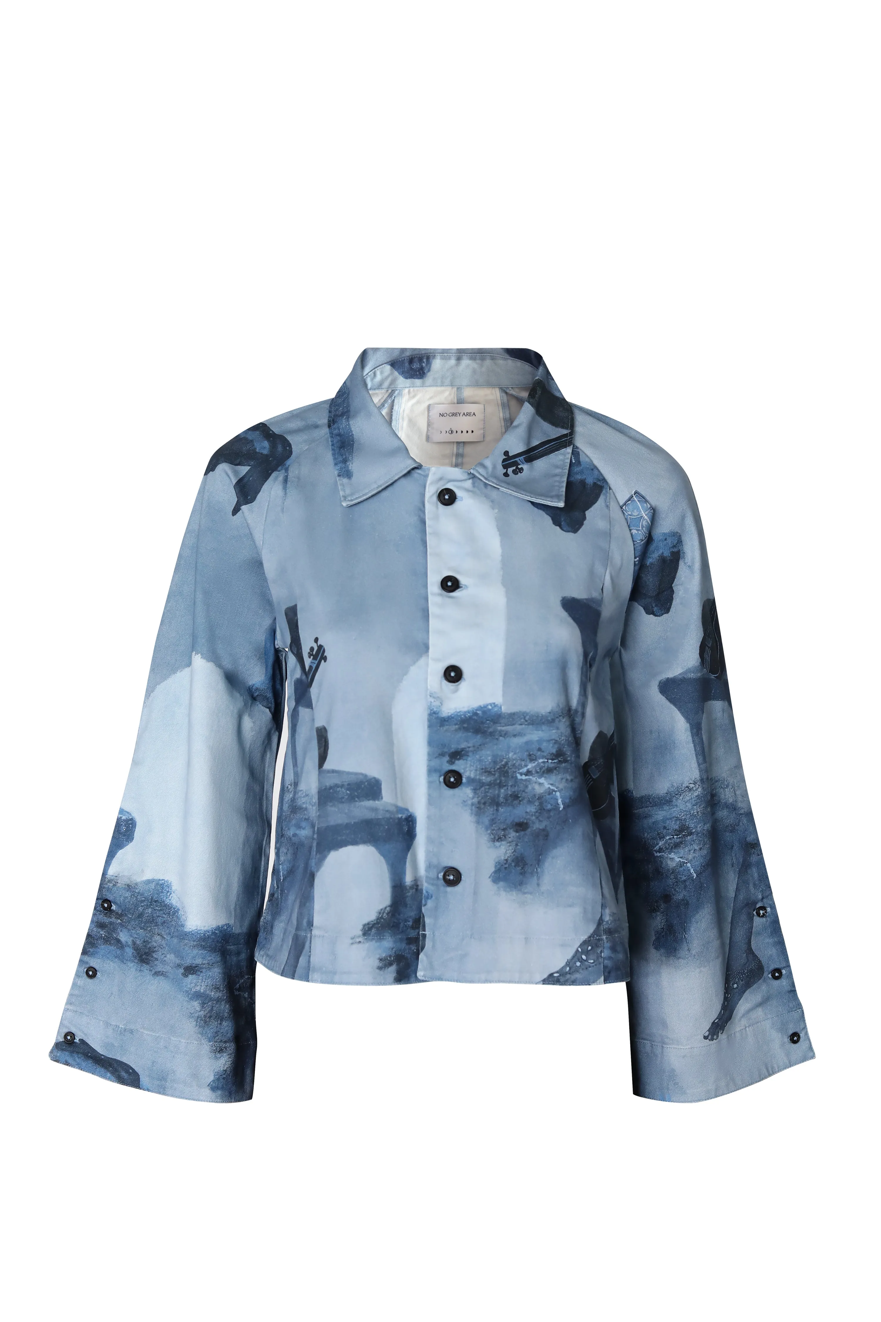 Surrealist Tonal Shacket