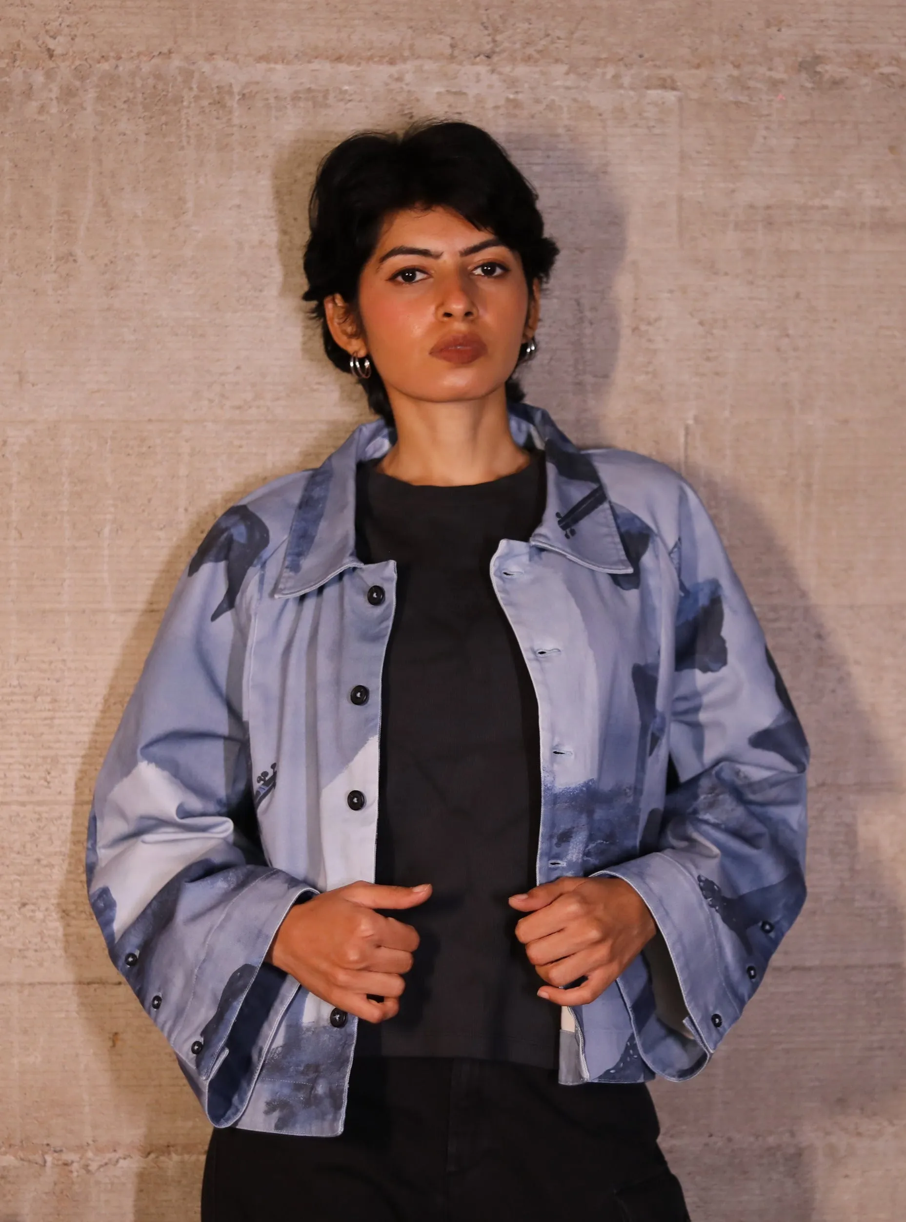 Surrealist Tonal Shacket
