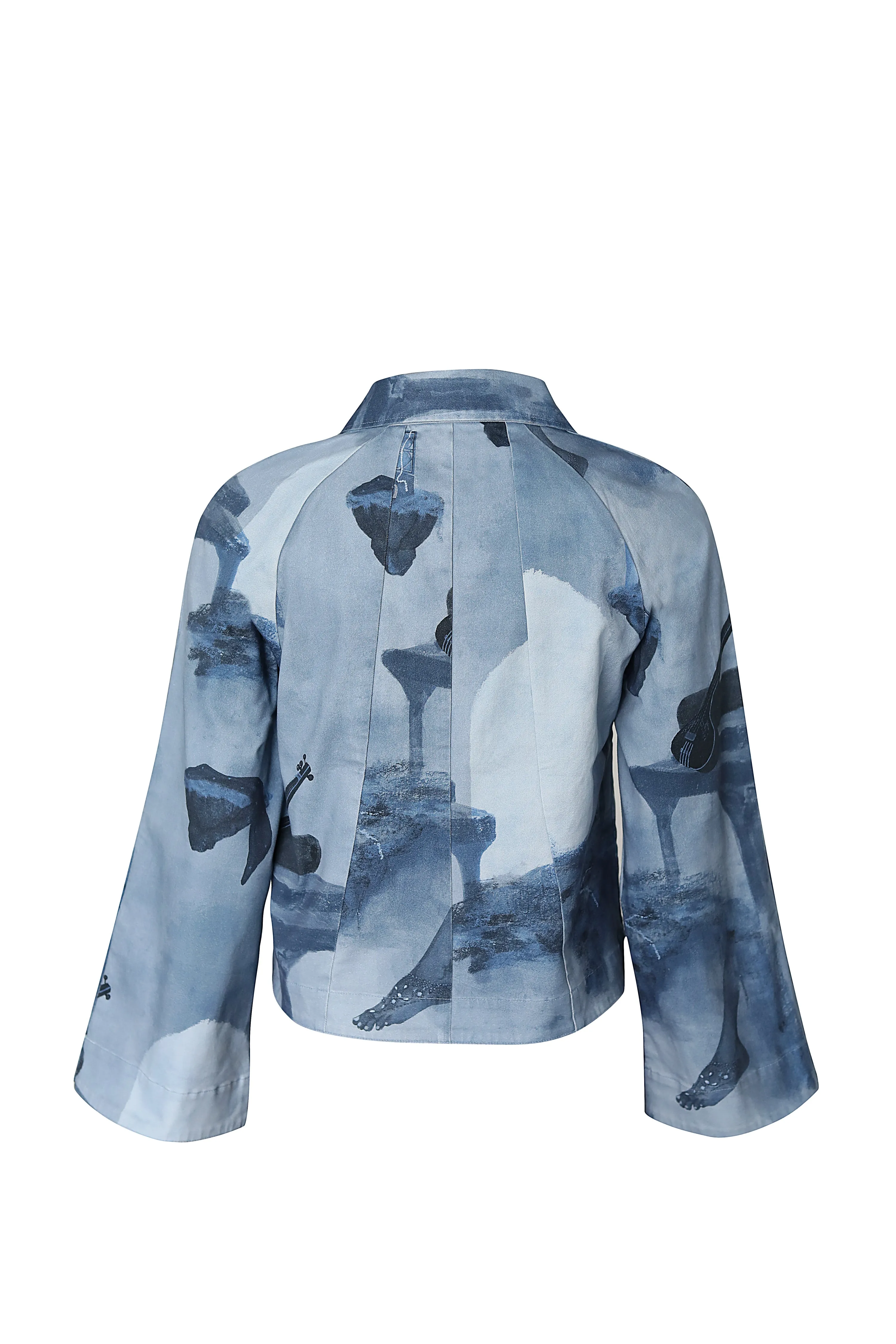 Surrealist Tonal Shacket