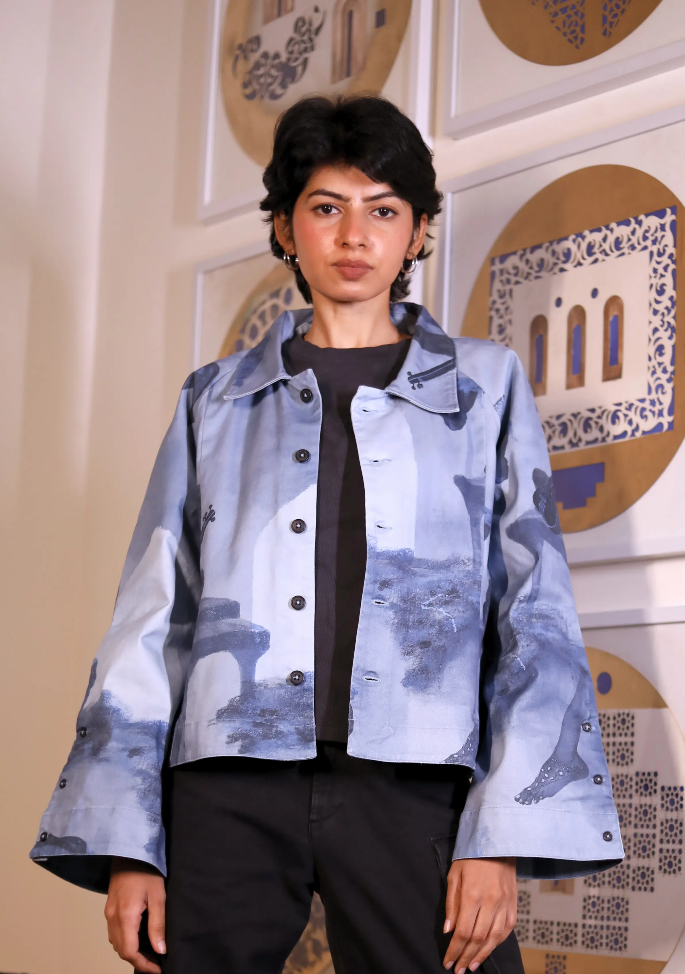 Surrealist Tonal Shacket