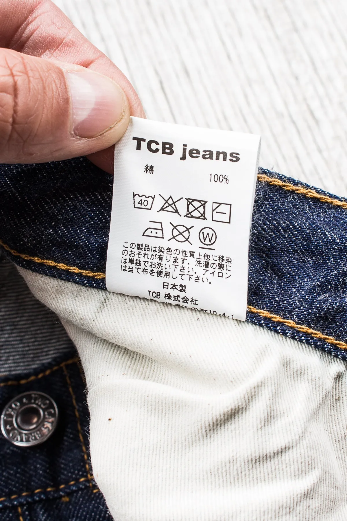 TCB Jeans 60's Fit One Wash