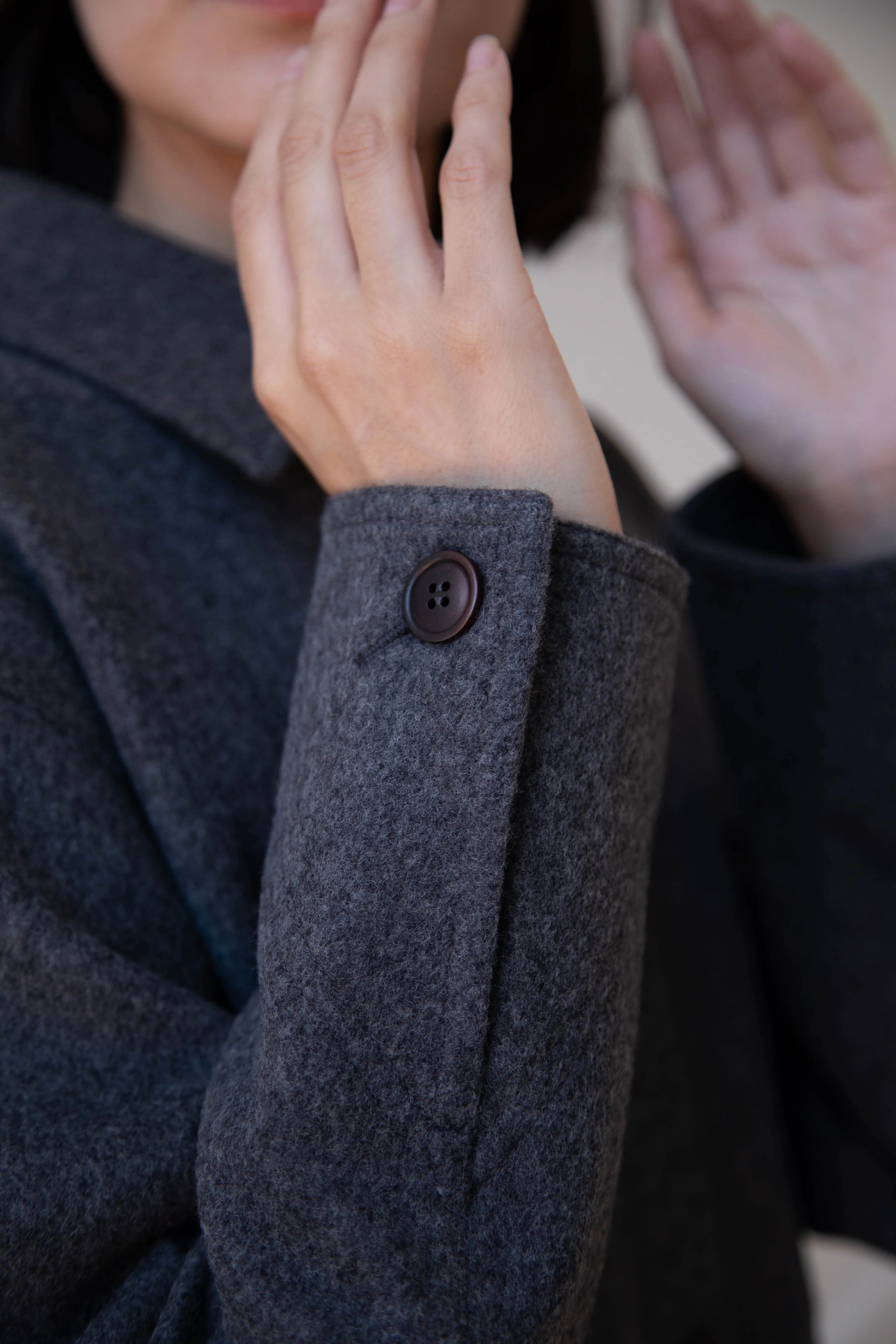 Teder | Highlight Beaver Jacket in Grey