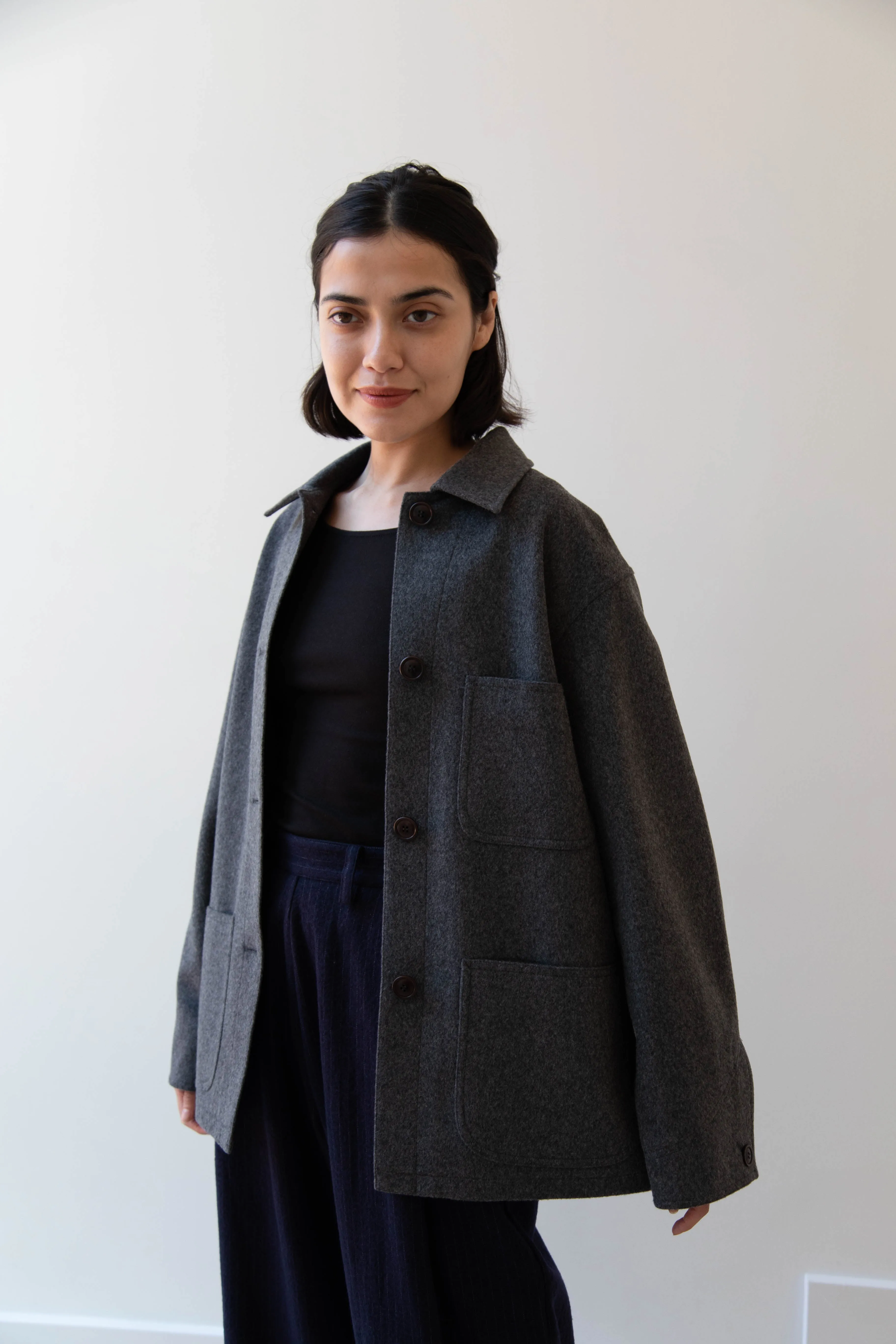 Teder | Highlight Beaver Jacket in Grey