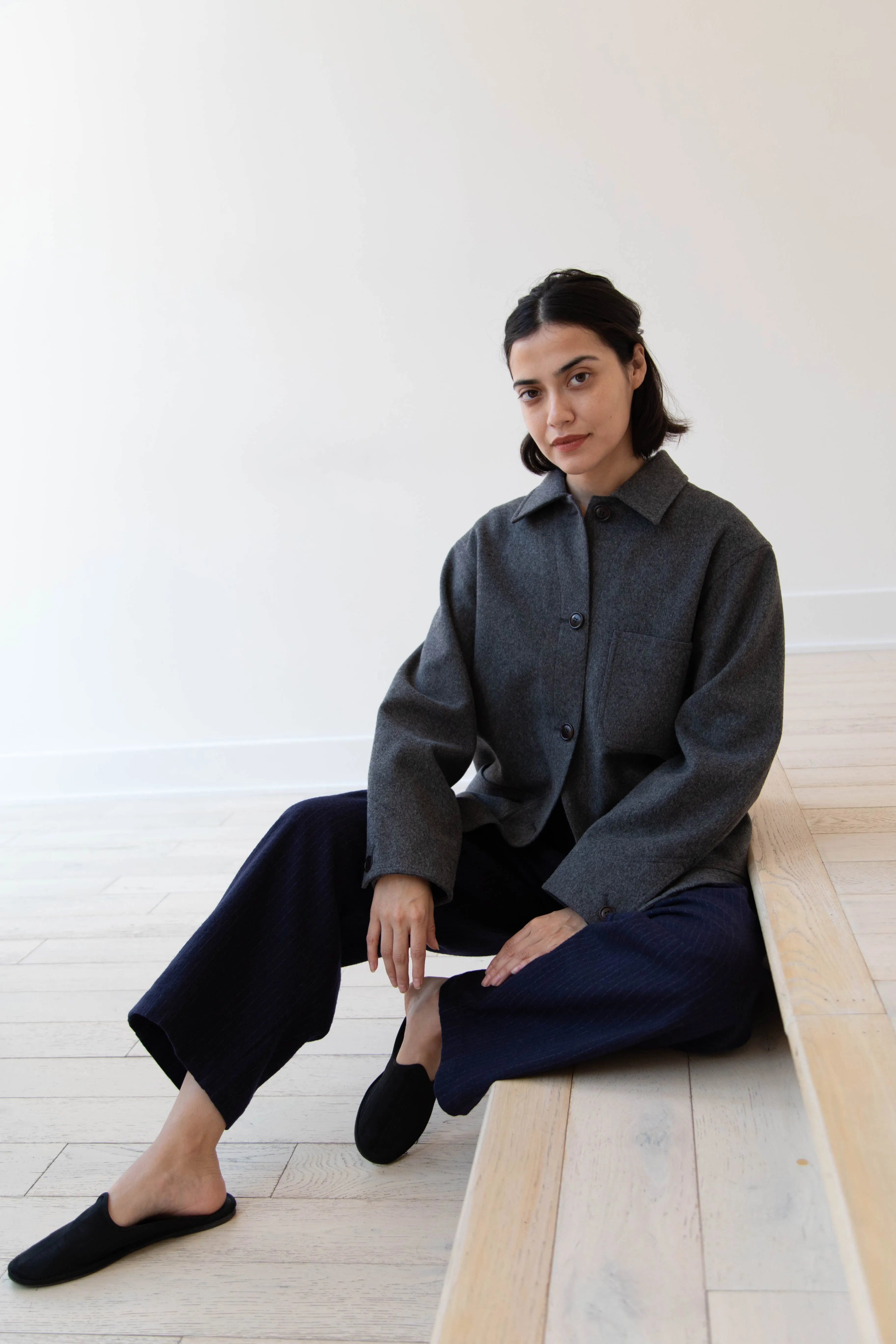 Teder | Highlight Beaver Jacket in Grey