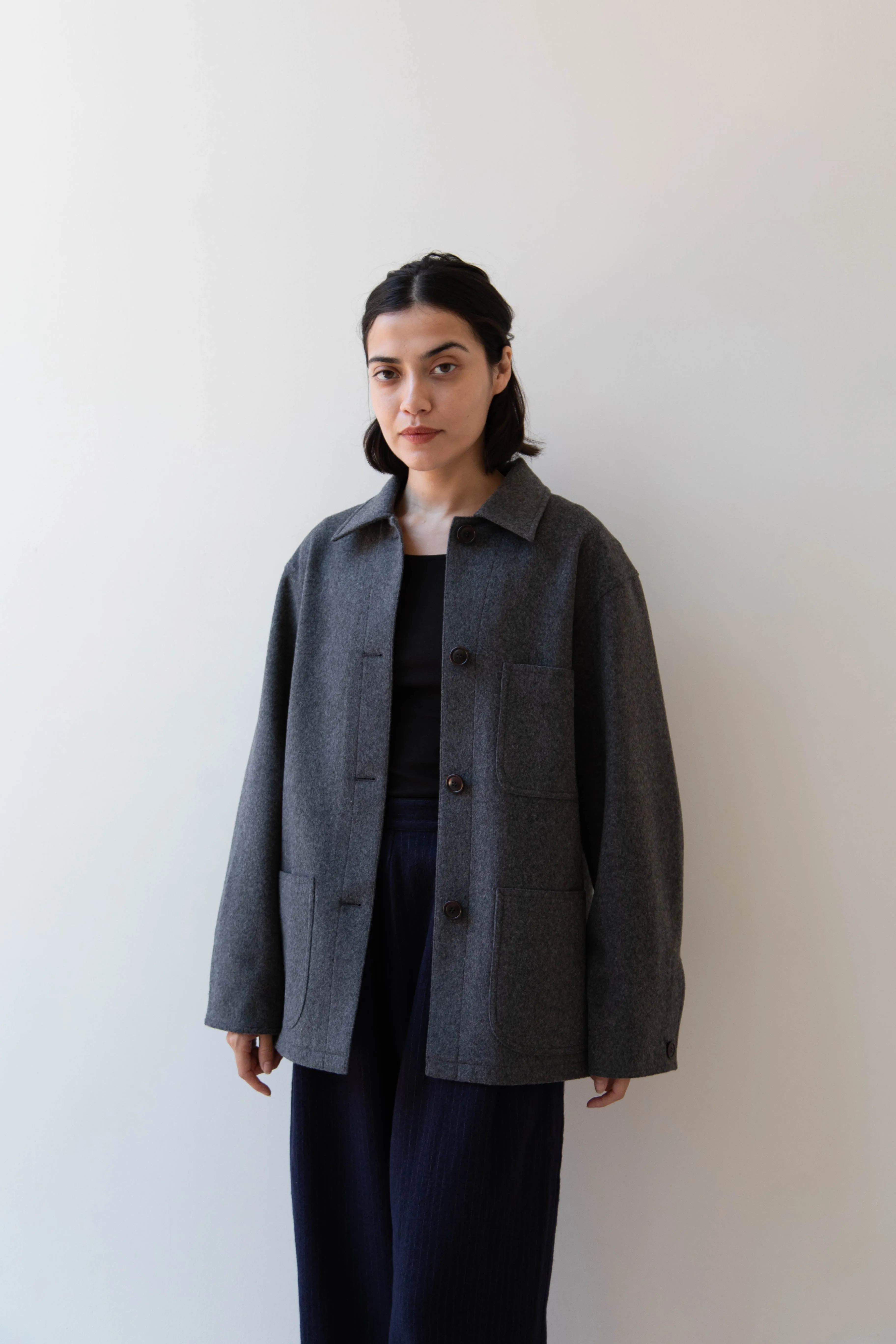 Teder | Highlight Beaver Jacket in Grey
